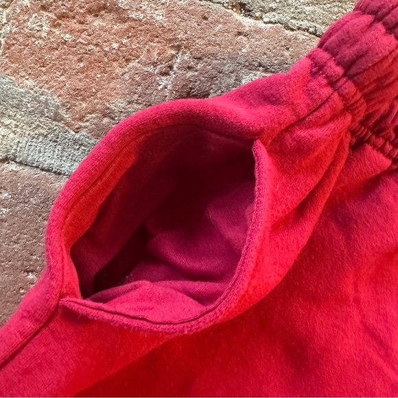 Gildan Men's XL WSU Washington State Cougars Red & white Joggers sweatpants - Picture 6 of 14